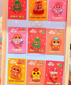 【DinDong貓】小磁鐵・經典愛神 聖誕 新年系列